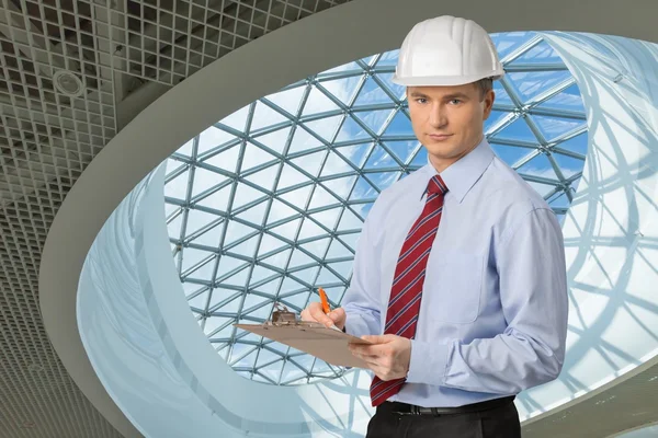 Clipboard, Inspector, Quality Control. — Stock Photo, Image