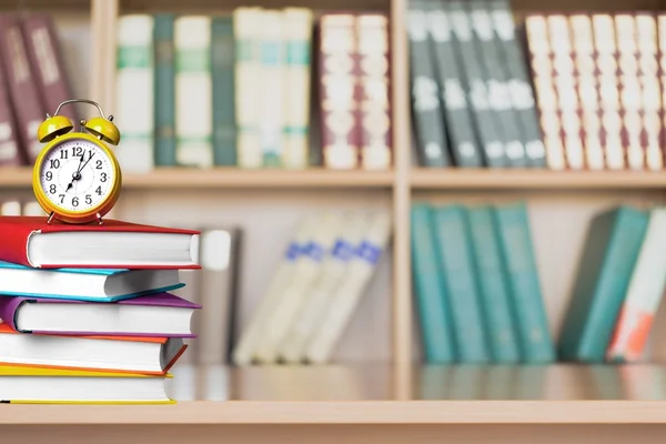 Examen, bok, läxor. — Stockfoto