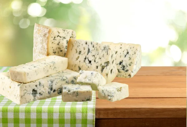 Kaas, blauwe kaas, Gorgonzola. — Stockfoto