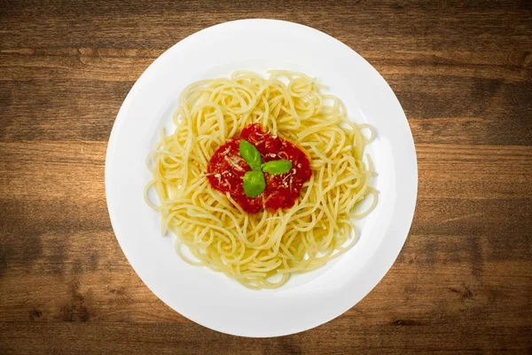 Middellandse-Zeegebied, spaghetti, traditie. — Stockfoto