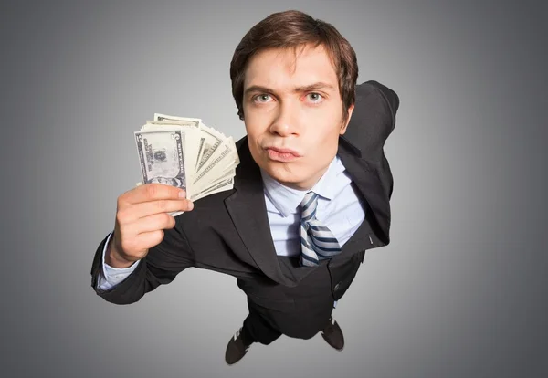 Currency, Greed, Men. — Stock Photo, Image