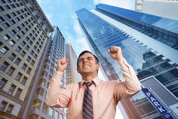 Celebration, Business, Men. — Stock Photo, Image