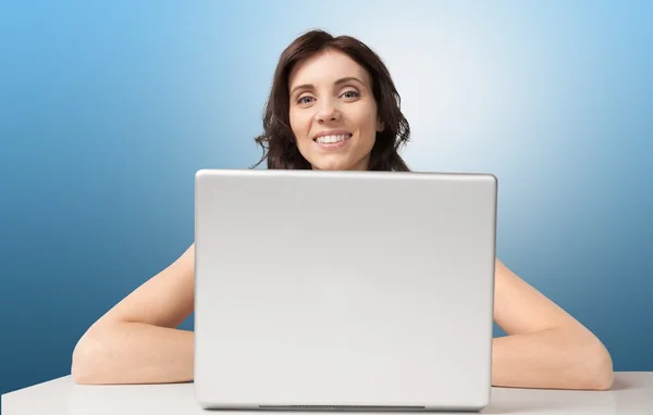 Laptop, Mujeres, E-Mail . —  Fotos de Stock