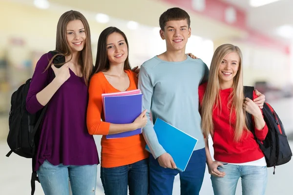 Tonåring, Student, tonåringar bara. — Stockfoto