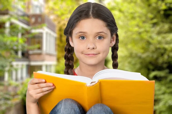 Lectura, Niño, primicia . —  Fotos de Stock