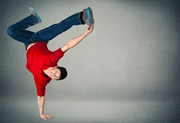 Breakdancing, Hip Hop, Handstand. Royalty Free Stock Photos