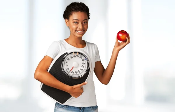 Dieta, Mulheres, Exercício . — Fotografia de Stock