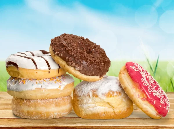 Donut, Candy, Dessert. — Stock Photo, Image
