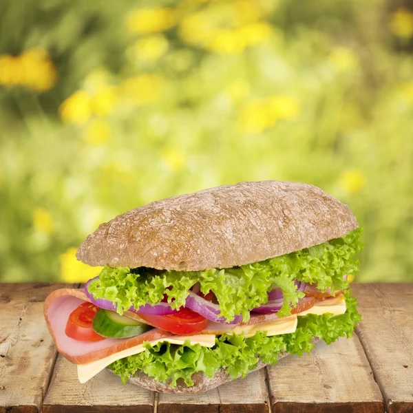 Sandwich, Lunch, Turkije. — Stockfoto