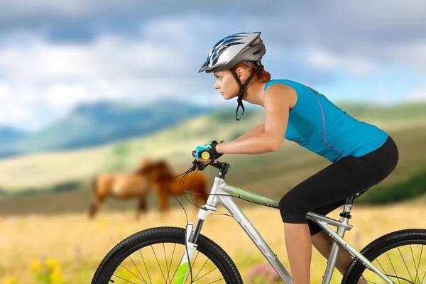 Cycling, Bicycle, Isolated. — Stock Photo, Image