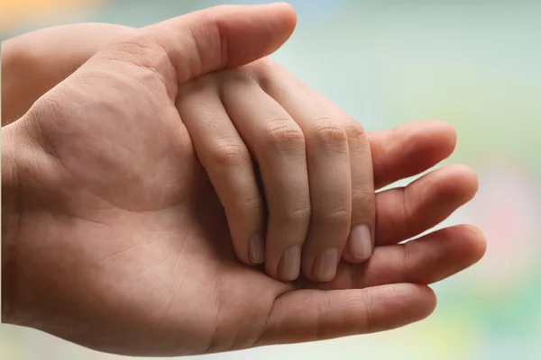 Menselijke Hand, zorg, troostende. — Stockfoto