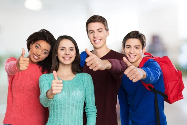 Tipo, studiare, passare . — Foto Stock