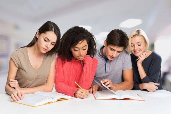 Student, latin, classroom. — Stock Photo, Image