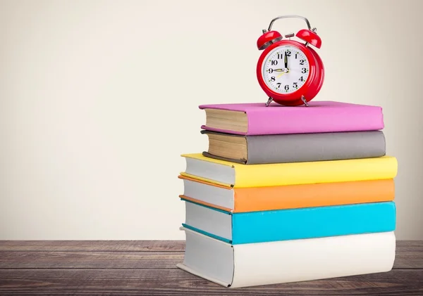 School, terug, geïsoleerd. — Stockfoto