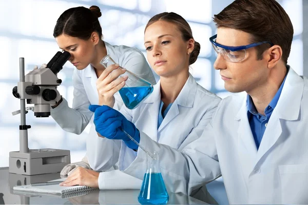 Laboratorium, chemie, scheikundige. — Stockfoto