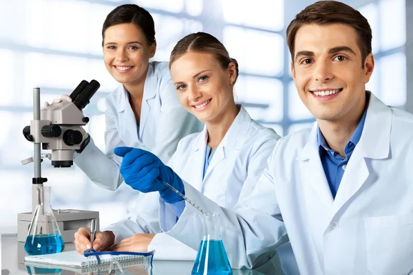 Laboratorium, chemie, scheikundige. — Stockfoto