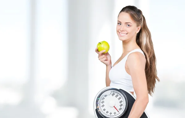 Ernährung, Frauen, Sport. — Stockfoto