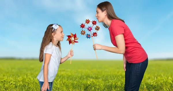 Aile, anne, çocuk. — Stok fotoğraf