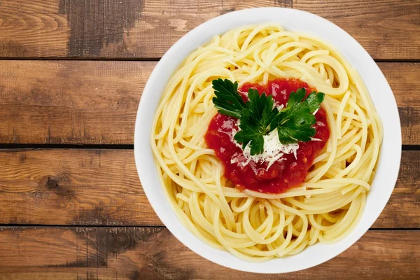 Pastas, Espaguetis, Cocina Italiana . —  Fotos de Stock