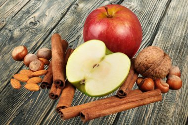 Tarçın, elma, Snack.