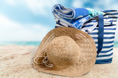 Plaj çantası, plaj çantası.