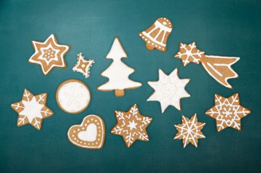 Tatil, zencefilli kurabiye, şeker.