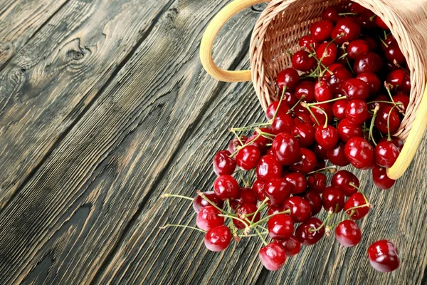 Cseresznye, gyümölcs, vörös. — Stock Fotó
