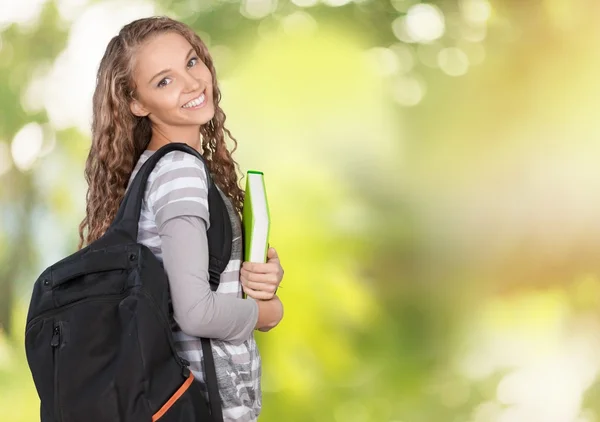 Student, universitet, collegestudent. — Stockfoto