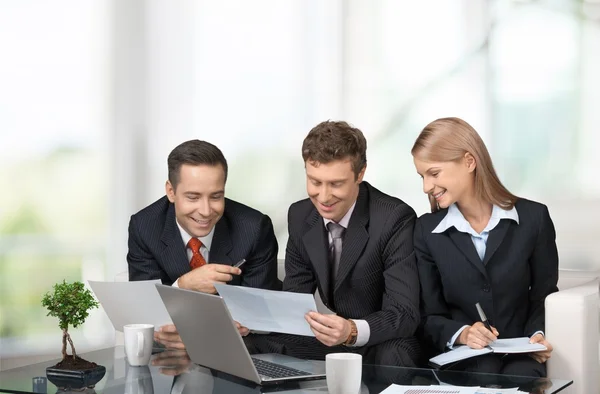 Business, möte, Office. — Stockfoto