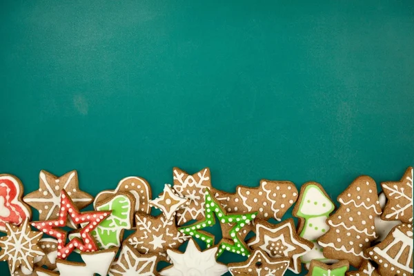 Lebkuchen, weiß, Papier. — Stockfoto