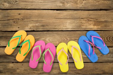 Yaz, Flip-flop, tatil.