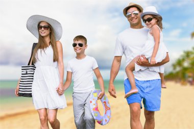 Plaj, tatil, seyahat.