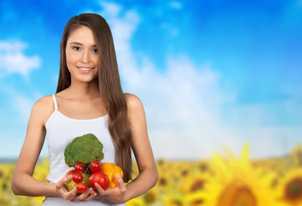 Estilo de vida saludable, Comer sano, Mujeres . —  Fotos de Stock