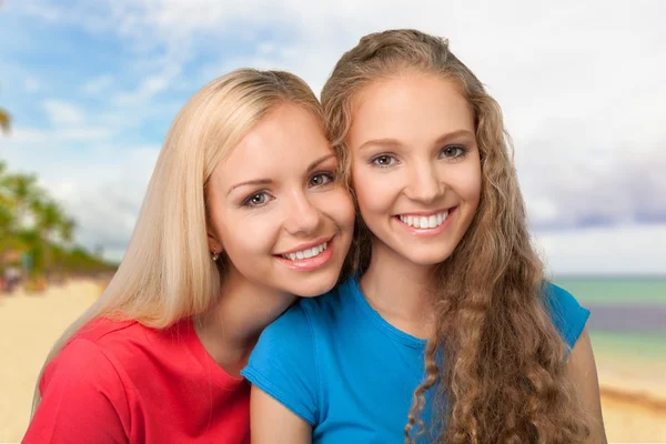 Tonåring, mor, förälder. — Stockfoto