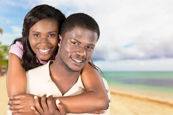 Couple, Cheerful, Heterosexual Couple. — Stock Photo, Image