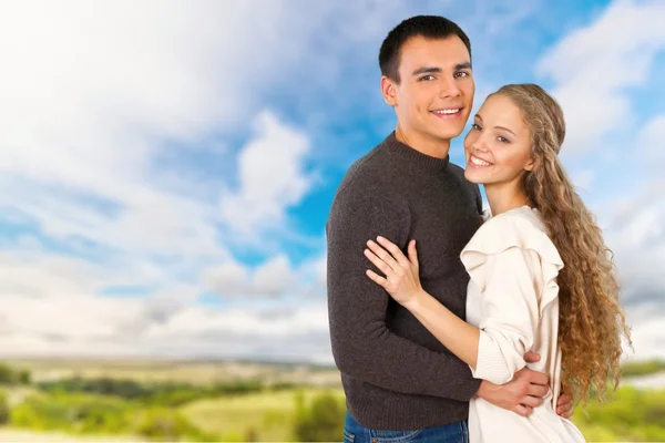 Couple, Heterosexual Couple, Fashion. — Stock Photo, Image