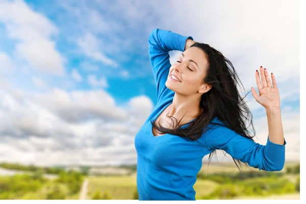 Mujeres, Estilo de vida saludable, Felicidad . —  Fotos de Stock