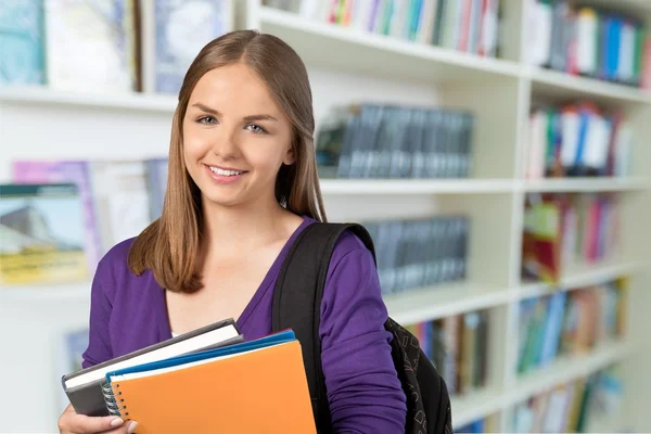 Estudante, Universidade, Adolescente . — Fotografia de Stock