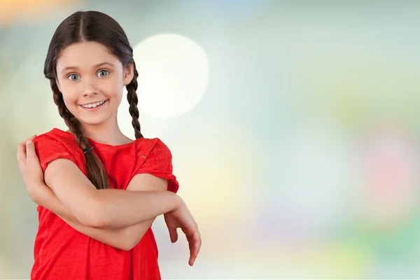 Child, Little Girls, African Descent. — Stock Photo, Image