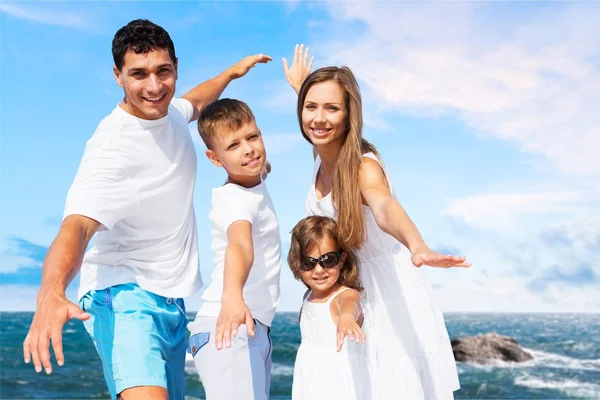 Spiaggia, estate, adolescenza . — Foto Stock