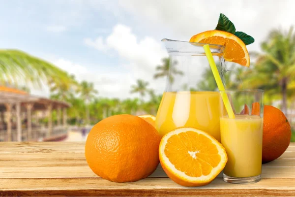 Сок, апельсин, витамин С . — стоковое фото