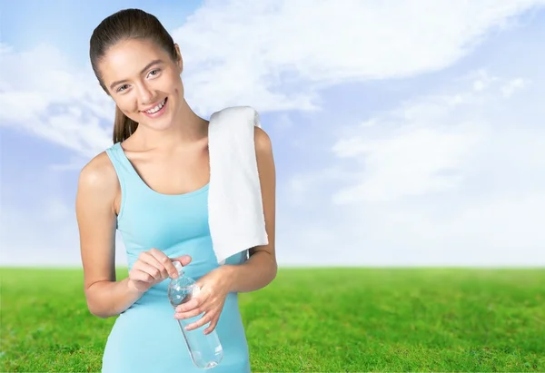 Ejercicio, Mujeres, Gimnasio . — Foto de Stock