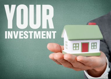 Investment, Real Estate, House. clipart
