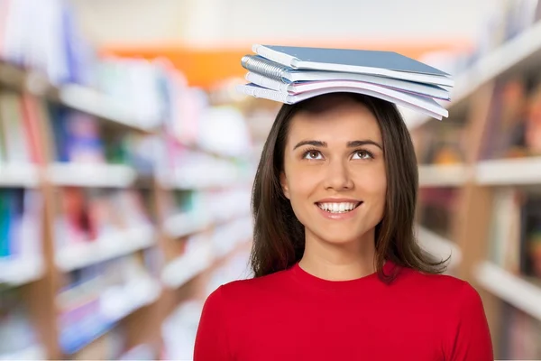 College Student, Student, Book. — Stock Photo, Image