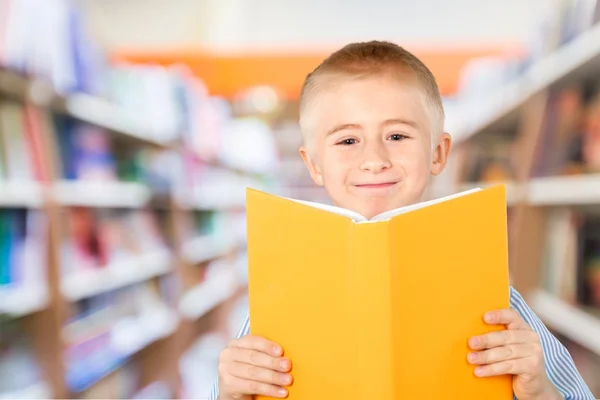 Leitura, Criança, Meninos . — Fotografia de Stock