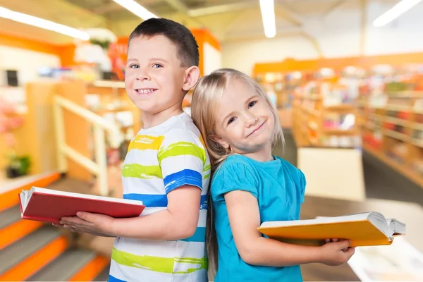 Lectura, Niño, Libro . — Foto de Stock