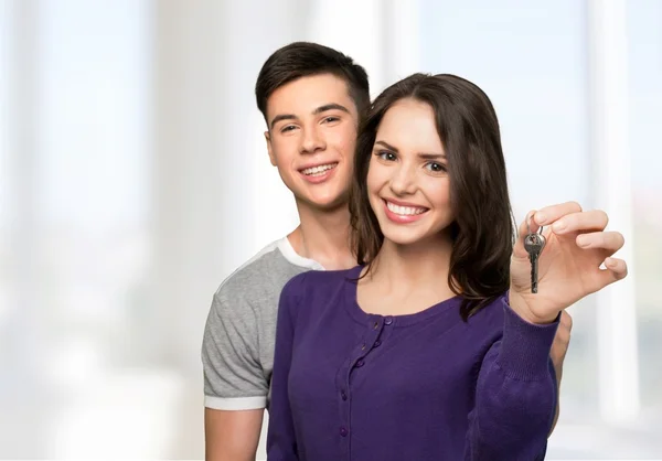 Pareja, Clave, Préstamo . — Foto de Stock