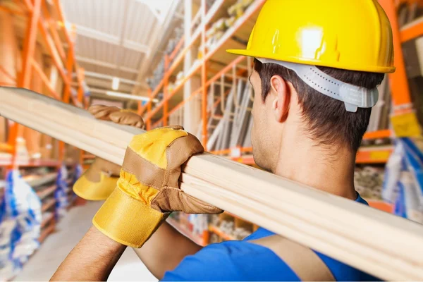 Handskar, bygga, byggmästare. — Stockfoto