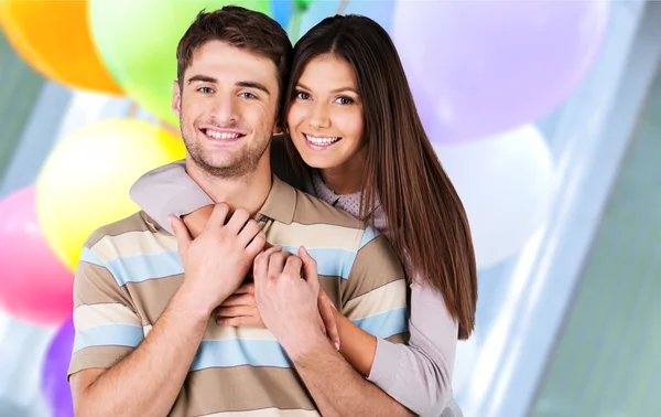 Casal, Felicidade, Alegre . — Fotografia de Stock