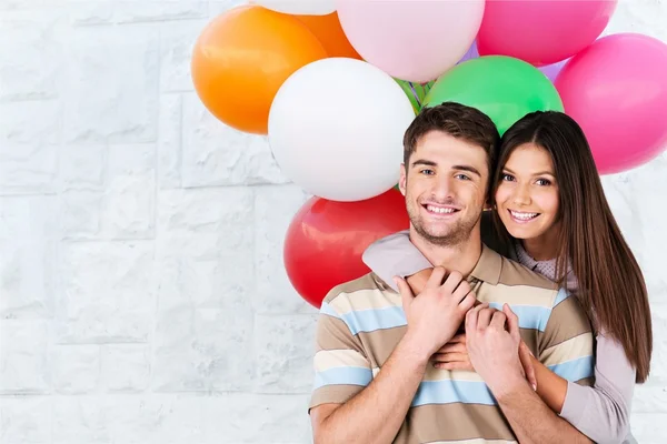 Casal, Felicidade, Alegre . — Fotografia de Stock